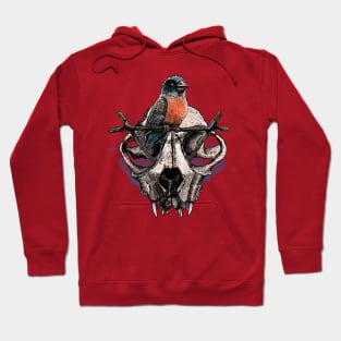 Mr. Sparrow and the cat's skull Hoodie